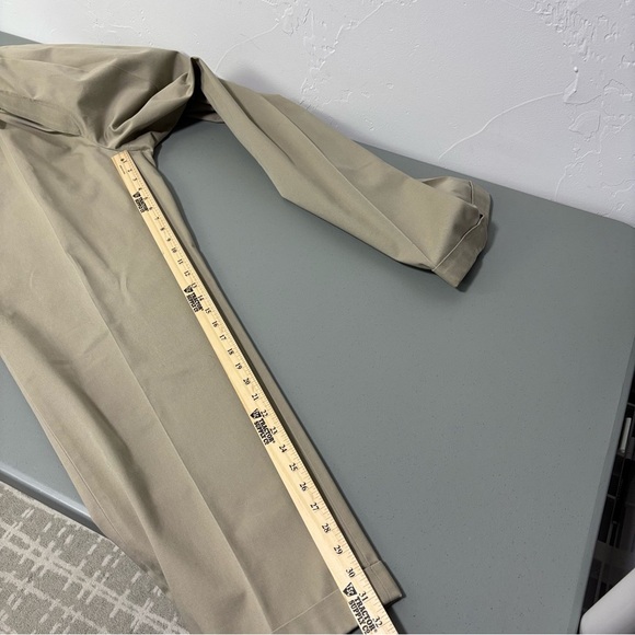 Brooks Brothers Advantage Chino Elliot Men 38X32 Cotton Pleated Pants Cuffed Hem - Picture 11 of 16